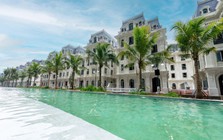 Mục sở thị BST 60 dinh thự siêu sang bên Crystal Lagoon gần 0,5km trước ngày bàn giao tại Ciputra