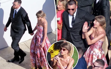 Taylor Swift và ông xã cầu thủ lần đầu lộ diện sau "đám cưới thế kỷ"!
