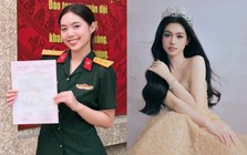 Á hậu Việt vừa được thăng quân hàm Thượng úy ở tuổi 23
