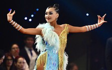 "Bông hồng thép" Nguyễn Hoàng Ngọc - học trò của Khánh Thi được Liên đoàn Dancesport thế giới vinh danh