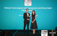 Techcombank lập kỷ lục 4 năm liên tiếp được vinh danh "Ngân hàng tốt nhất Việt Nam" bởi FinanceAsia