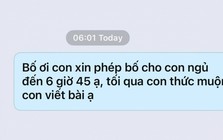 Tin nhắn lúc 6 giờ sáng của một nữ sinh khiến nhiều người "đọc thôi đã thấy không thở nổi"