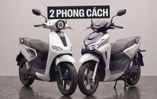 Hai xe máy điện VinFast mới liên tục được hé lộ thông số: Một mẫu cốp lớn, mẫu kiểu Vario chạy tới 90km/h, có kết nối app
