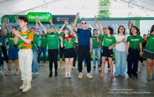 Ba nhà vô địch quốc gia giao lưu cùng runner tại expo VM Đà Nẵng