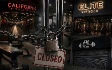 Chuỗi phòng tập hạng sang Elite, California "thi nhau" đóng cửa, một phòng gym 10 năm tuổi khác chịu chung số phận vì "mất khả năng trả nợ"