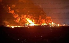 Hàng chục tên lửa dội xuống Kiev trong đợt tập kích rạng sáng