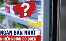 Phát hiện ngăn bẩn nhất trong tủ lạnh, nhiều người chưa từng vệ sinh