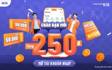 Mở tài khoản trên iKIS, nhận thưởng tới 250.000 đồng