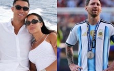 Sự thật đằng sau bức ảnh bạn gái Ronaldo “cà khịa” Messi