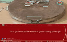 6,6 triệu lượt xem clip công an phát hiện 2 bánh heroin giấu trong thớt gỗ, thông tin về chuyên án 824D khiến nhiều người không khỏi trầm trồ