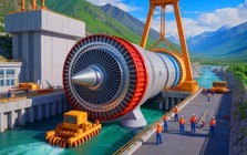 Chiếc van thép 300 tấn chịu áp suất gấp 90 lần áp suất khí quyển: Kín đến mức không giọt nước nào lọt qua