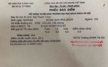 Tấm giấy báo điểm ĐH Bách khoa năm 2000 khiến nhiều người trầm trồ: Profile nhân vật sau 26 năm càng ấn tượng
