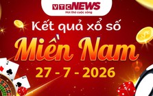 XSMN 27/7 - Kết quả xổ số miền Nam hôm nay 27/7/2026