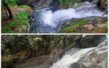 Cách Hà Nội 100km có con suối lạ với thác nước 7 tầng: Nghe tên nhiều người không dám đi