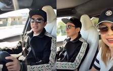 Đan Trường sang Mỹ tự lái xe ô tô chở 1 nữ đồng nghiệp đi chơi