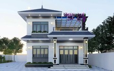 Chi phí xây nhà 2 tầng mái Nhật 100m² bao nhiêu?