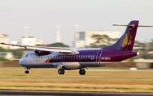 Chiếc máy bay lạ thực hiện chuyến bay của Vietnam Airlines đến sân bay Tân Sơn Nhất