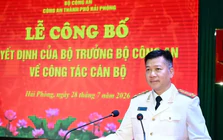 Công an Hải Phòng có tân Phó Giám đốc