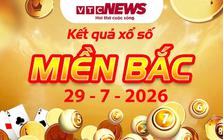 XSMB 29/7 - Kết quả XSMB hôm nay thứ 4 ngày 29/7/2026