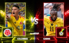 Nhận định, dự đoán tỷ số Colombia vs Ghana: Phong tỏa James Rodriguez