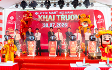 Siêu thị LOTTE MART Bắc Giang chính thức khai trương