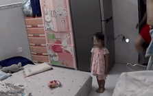 Cha dượng đạp, tát vào mặt bé gái 3 tuổi gây bức xúc: Công an đã triệu tập làm việc