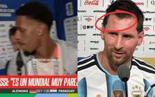 Messi bật cười khi được các cầu thủ Cape Verde xếp hàng xin chụp ảnh: "Trên sân họ đá tôi tơi tả, giờ họ xin áo đấu của tôi"