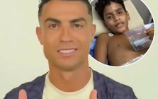 Món quà từ Ronaldo thắp sáng nụ cười cậu bé mất chân trong thảm họa động đất ở Venezuela