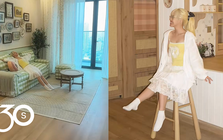 Hậu Hoàng khoe tậu nhà mới, decor đẹp như manga Nhật, nhan sắc tuổi 31 trẻ khủng khiếp!