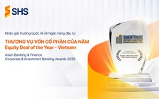SHS nhận giải Asian Banking & Finance Awards 2026, khẳng định dấu ấn Investment Banking