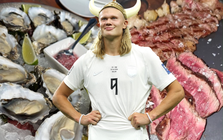 Bữa ăn của "quái vật" Erling Haaland