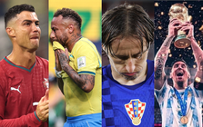Ronaldo, Modric, Neymar... một thế hệ vĩ đại lần lượt rơi nước mắt rời World Cup, chỉ còn Messi là "bức tường" quá khó để vượt qua