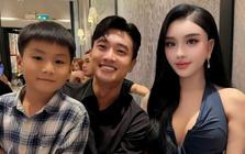 Quốc Trường xuất hiện bên con trai 7 tuổi
