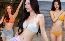 Mấy "chị đẹp" Vbiz đi biển: Body đẹp như tạc, ngỡ là tiên cá đại dương lên bờ
