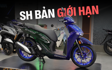 Honda SH bản giới hạn 200 chiếc ra mắt khách Việt: Giá khởi điểm 235 triệu đồng, dàn áo được xử lý bởi thợ Việt Nam, có tem đánh số thứ tự chống giả đặc biệt