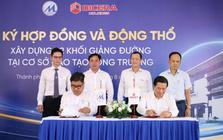 DICERA Holdings ký kết hợp đồng và động thổ dự án xây dựng 02 khối giảng đường tại cơ sở đào tạo Long Trường