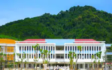 Cận cảnh trường nội trú liên cấp hơn 140 tỷ đồng trước ngày bàn giao