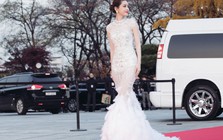 Chi Pu đã đặt hàng váy cưới cho 10 năm sau