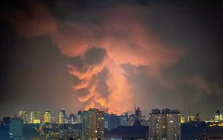 Nhiều tiếng nổ vang lên ở thủ đô Kiev của Ukraine