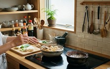 Vì sao nhiều gia đình thích dùng bếp từ đôi? Dùng rồi mới thấy tiện đủ đường