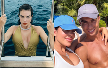 Vợ sắp cưới của Ronaldo dập tắt lời chê bai bằng nhan sắc cực nét, body chuẩn đét, còn dát cả "gia tài" trang sức lên người
