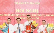 Hà Nội công bố, trao thêm nhiều quyết định về công tác cán bộ