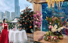 Phú bà Ngọc Loan: Biệt thự view Landmark 81 là nhà, cắm hoa nấu nướng là content triệu view