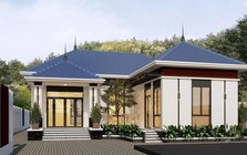 Xây nhà mái Nhật 1 tầng chữ L 100m² bao nhiêu tiền?
