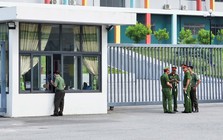 An ninh thắt chặt tại điểm thi trường THPT chuyên Tuyên Quang