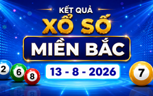XSMB 13/8 - Xổ số miền Bắc hôm nay ngày 13/8/2026