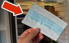 Lý do nên đặt một chiếc khẩu trang y tế vào tủ lạnh