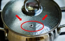 Lý do nắp nồi inox thường có 1 lỗ tròn?