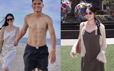 Cô gái cưới "cầu thủ nghèo nhất Việt Nam", hiện tại đổi đời, khoe dáng nuột nà khi sang Malaysia cổ vũ ĐT Việt Nam