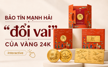 Cuộc chơi lần đầu tiên ở Việt Nam: Bảo Tín Mạnh Hải “đổi vai” của vàng 24K từ tích luỹ sang quà tặng cá nhân hoá cảm xúc 